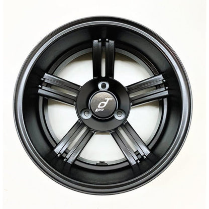 Black 5-spoke aluminum rim for Segway x2