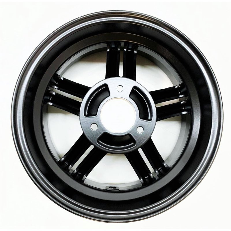 Black 5-spoke aluminum rim for Segway x2