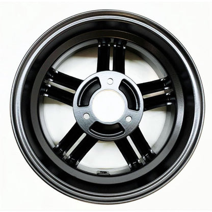 Black 5-spoke aluminum rim for Segway x2
