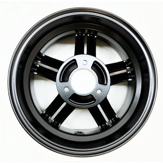 Black 5-spoke aluminum rim for Segway x2