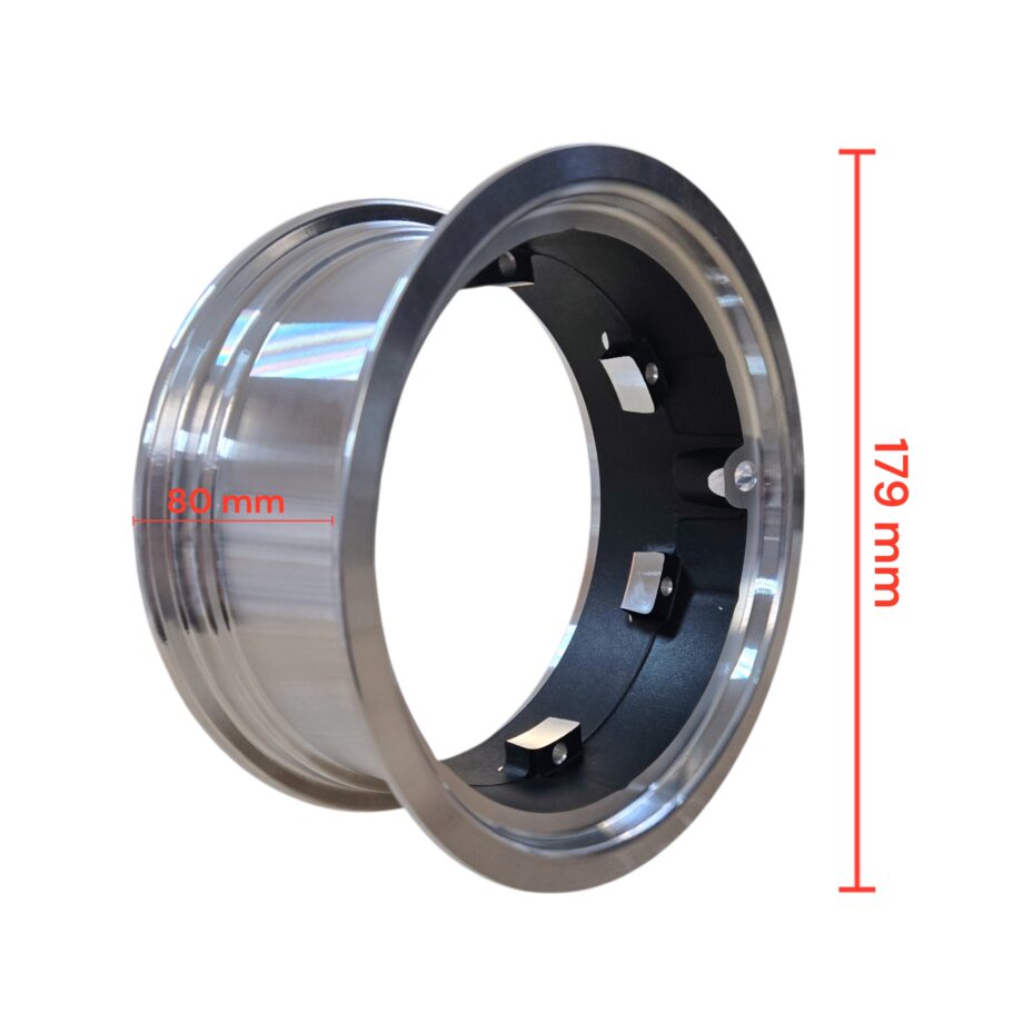 Jante de 6,5 pouces avec biseau de 70 mm pour Dualtron