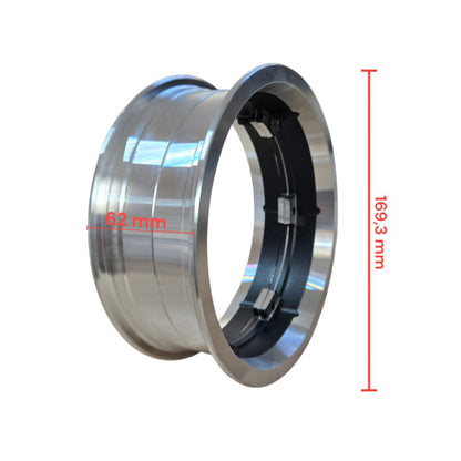 Jante de moteur de 6,1 pouces et biseau de 52 mm pour Dualtron Mini