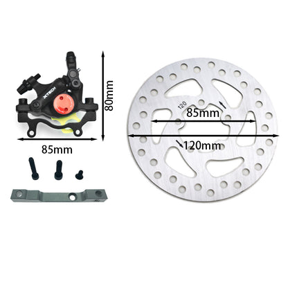 Kit complet frein Xtech pour trottinette electrique noir