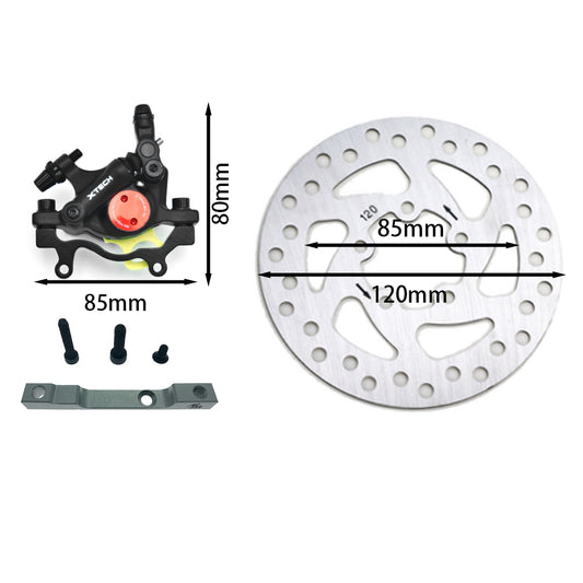 Kit complet frein Xtech pour trottinette electrique noir