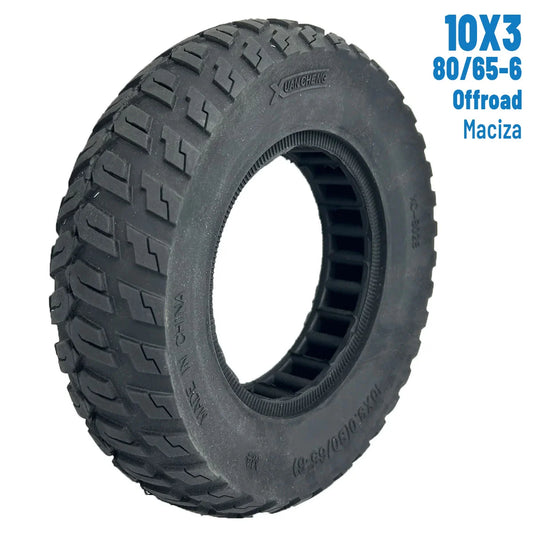 Pneu plein tout terrain 10 X 3 -80/65-6