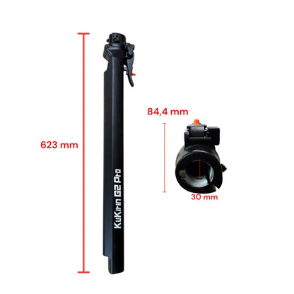 Mât de trottinette freestyle Kukirin G2 Pro, homologué, version 2024
