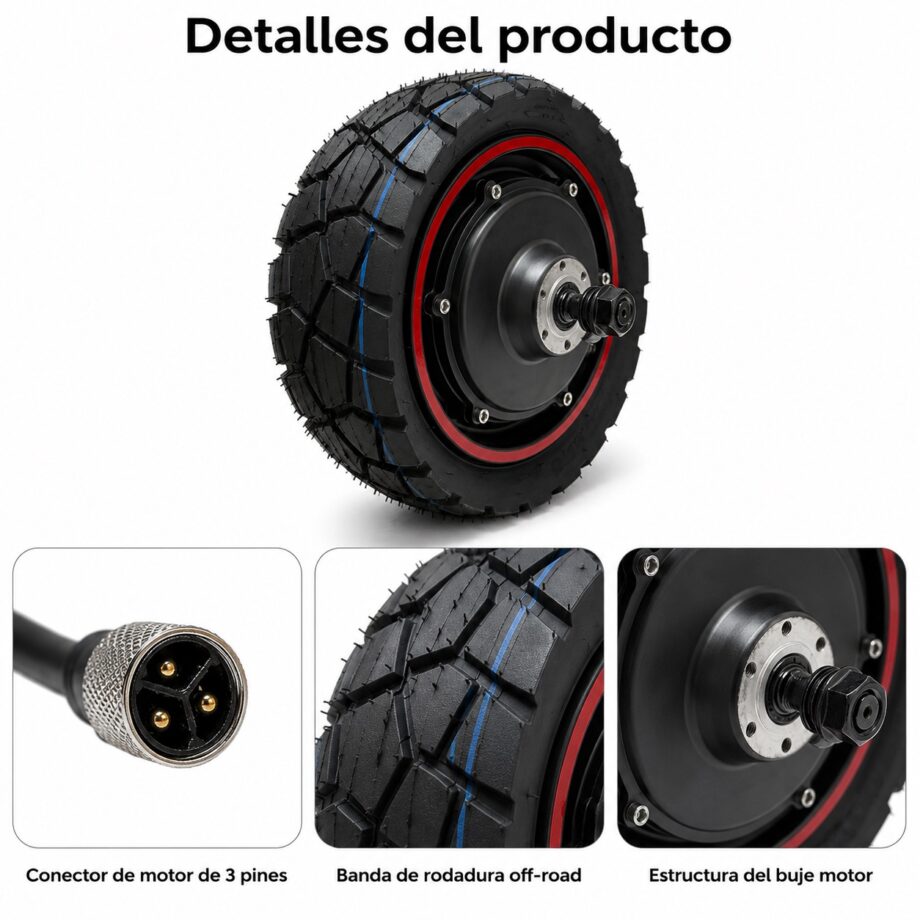 Moteur arrière pour scooter double Ecoxtrem M41 Tank