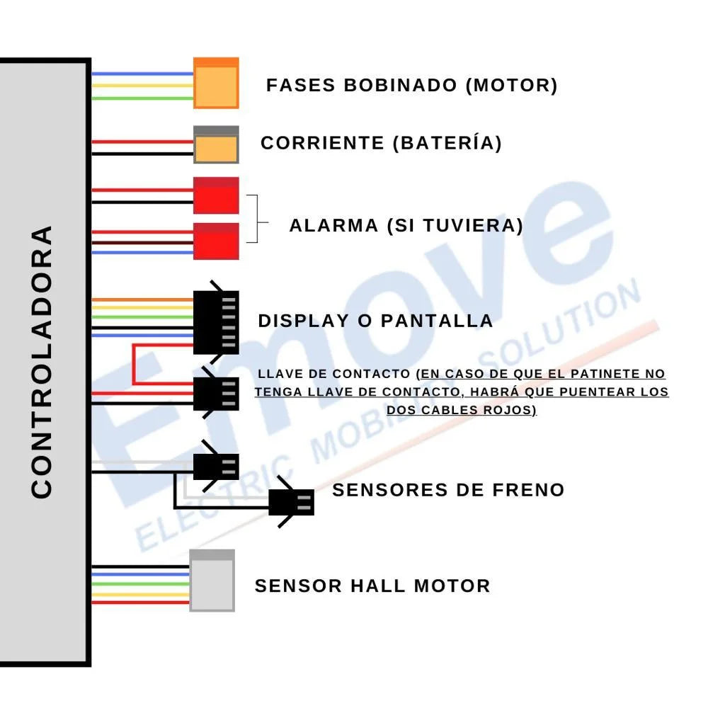 Kit  Controleur + display 36V générique
