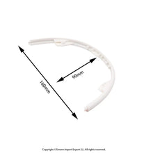 Charger l&#39;image dans la galerie, Pack de garnitures de plate forme pour trottinette Xiaomi blanche
