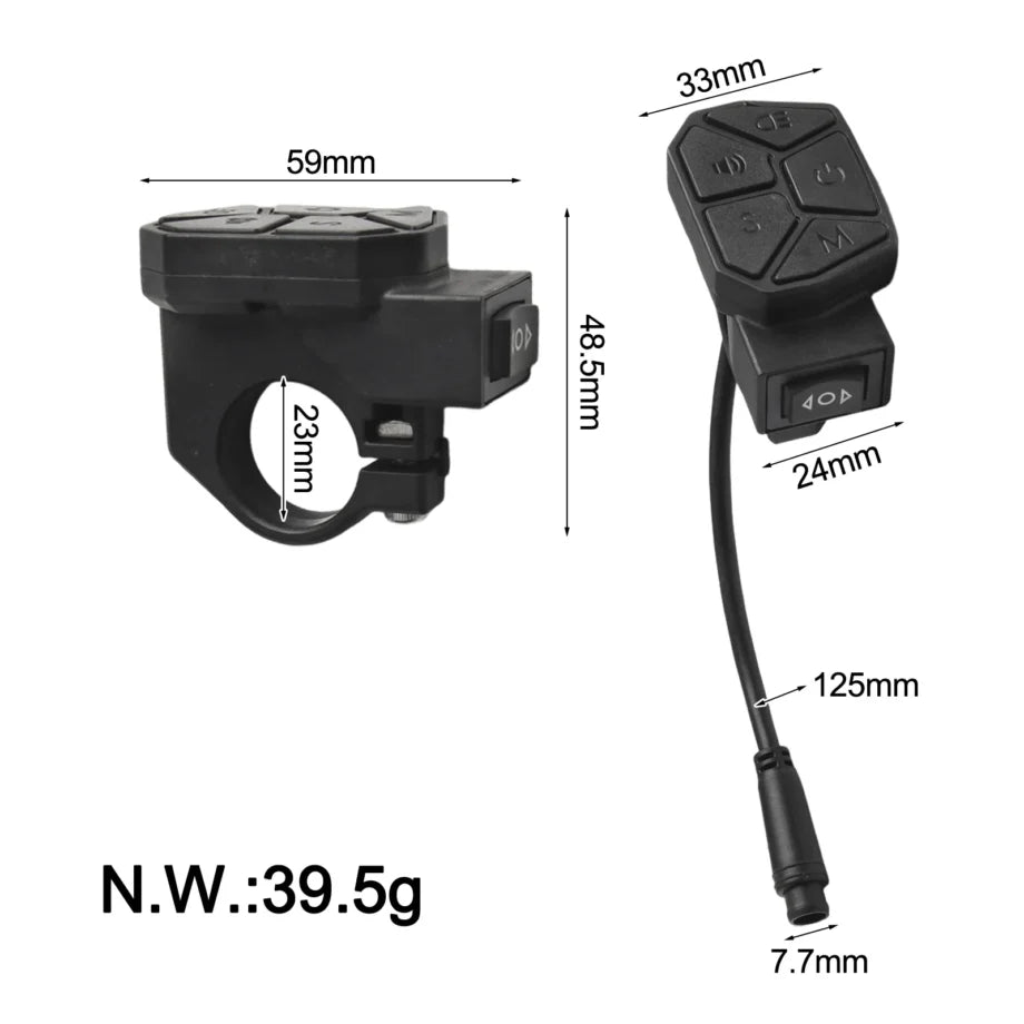 Control button panel for SmartGyro Crossover Dual Max