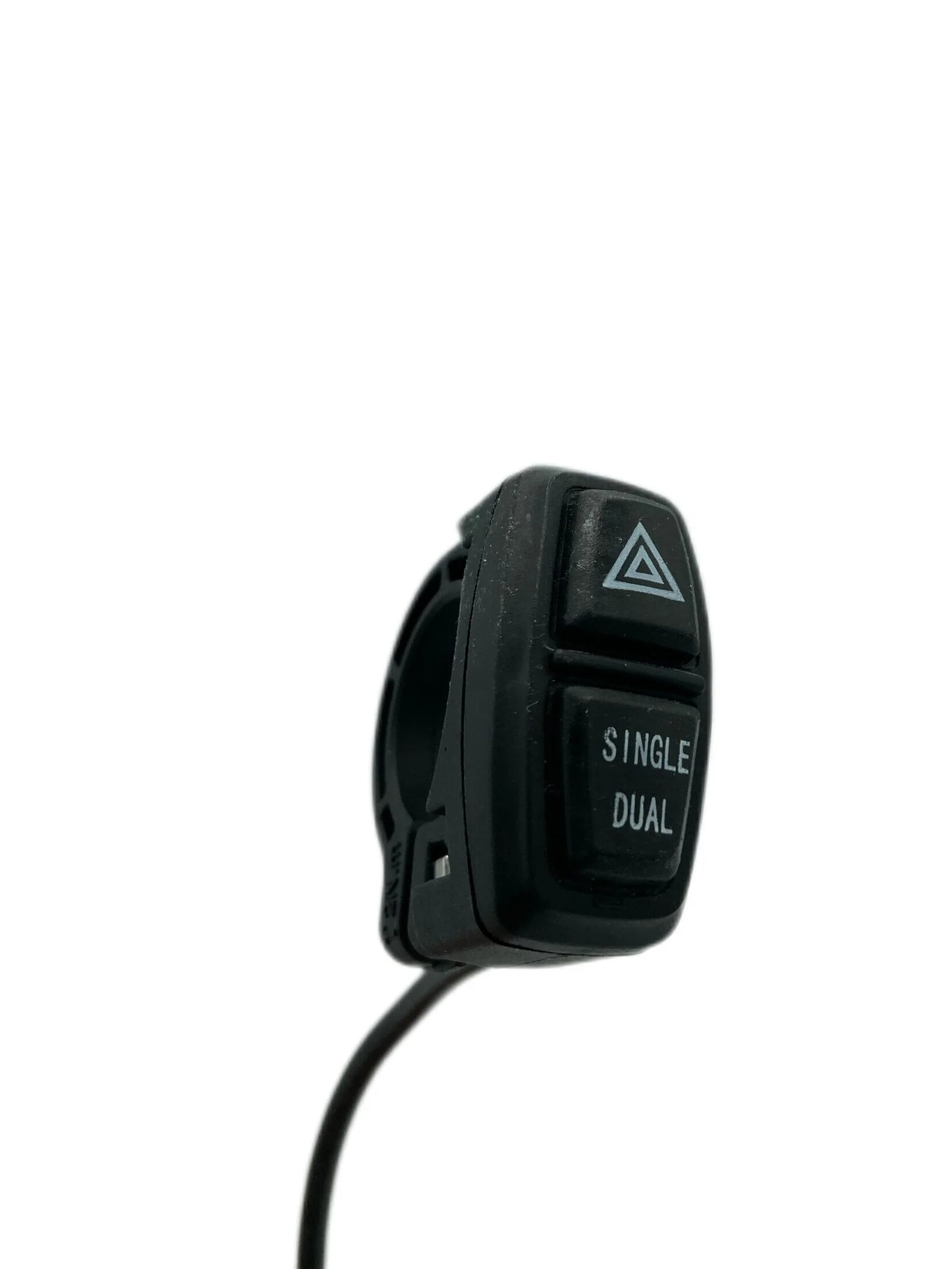 Simple dual button panel and waterproof warning