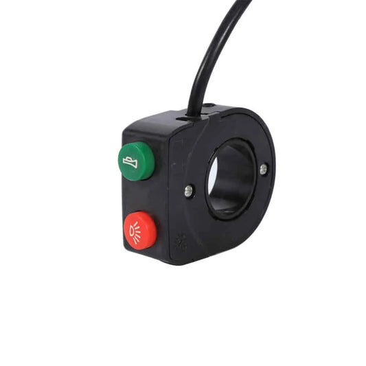 Panneau de boutons pour éclairage et klaxon