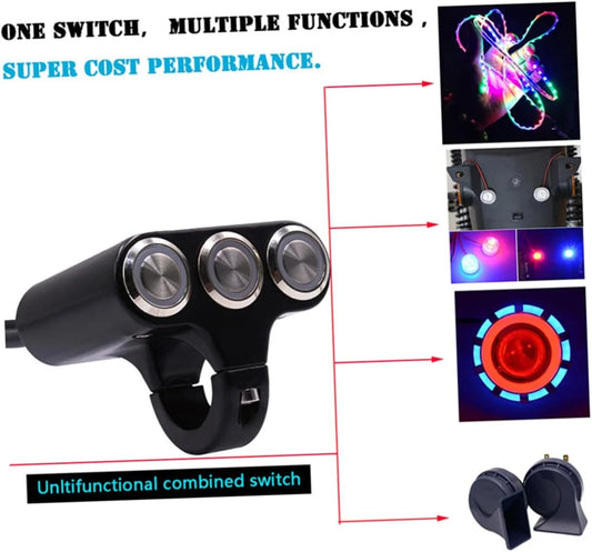 Panneau de commande triple