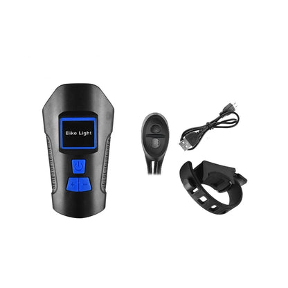 Suniik removable front headlight with horn