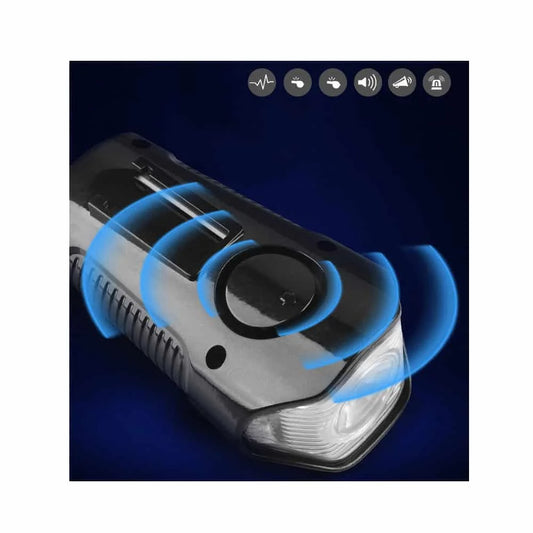 Suniik removable front headlight with horn