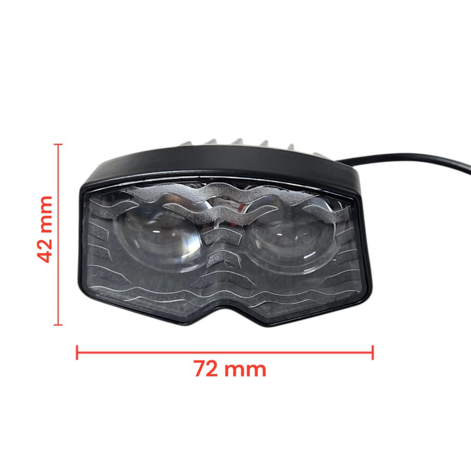 Phare avant pour trottinette Ecoxtrem M41 Tank