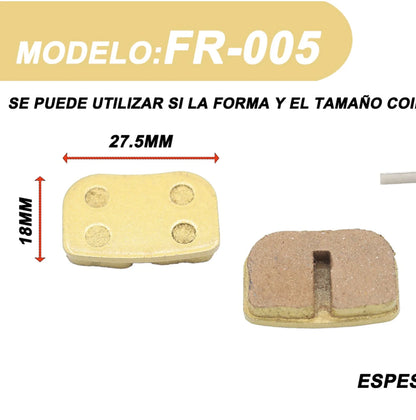 FR005 Brake Pads - Basic Quality