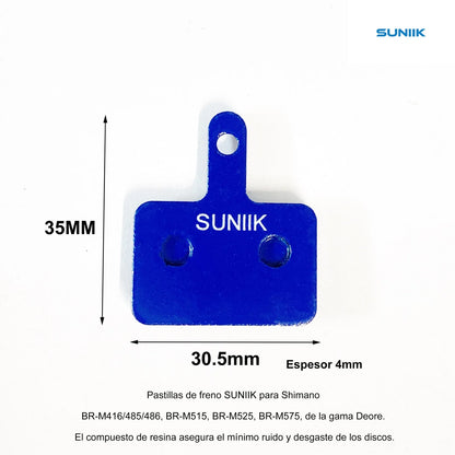 Plaque de frein avec disque hydraulique en résine - ref 1001