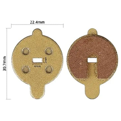 Halbmetallischer Bremsbelag für Niu Suniik Roller