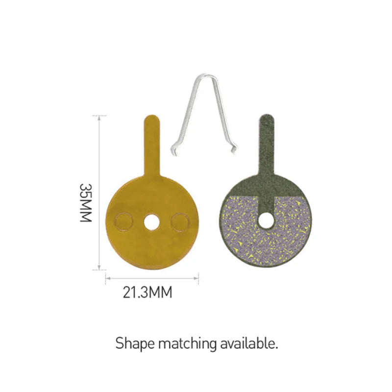 Plaquettes de frein FR004 Suniik semi métalique