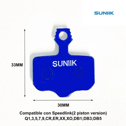 Plaquettes de frein à disque hydrauliques en résine 1021 – Qualité supérieure Suniik