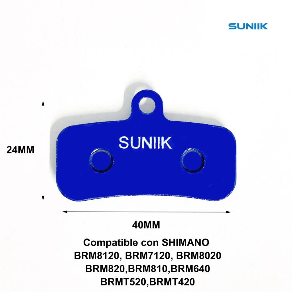 Plaquettes de frein à disque hydrauliques en résine 1039 – Qualité supérieure Suniik