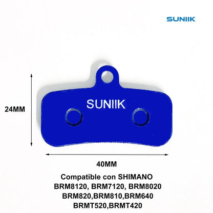 Plaquettes de frein à disque hydrauliques en résine 1039 – Qualité supérieure Suniik