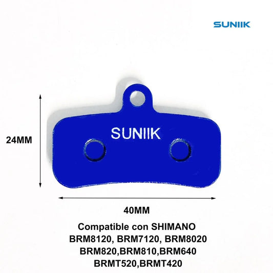 Plaquettes de frein à disque hydrauliques en résine 1039 – Qualité supérieure Suniik