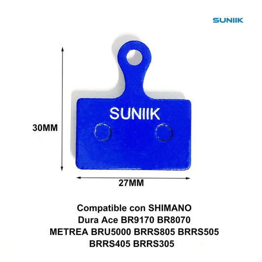 Plaquettes de frein à disque hydrauliques en résine 1055 – Qualité supérieure Suniik