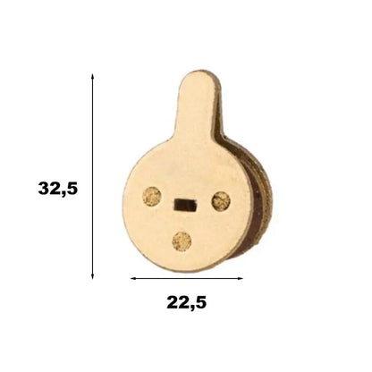 Plaquettes de frein semi-métalliques pour Kugoo M4 Suniik
