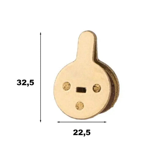 Plaquettes de frein semi-métalliques pour Kugoo M4 Suniik
