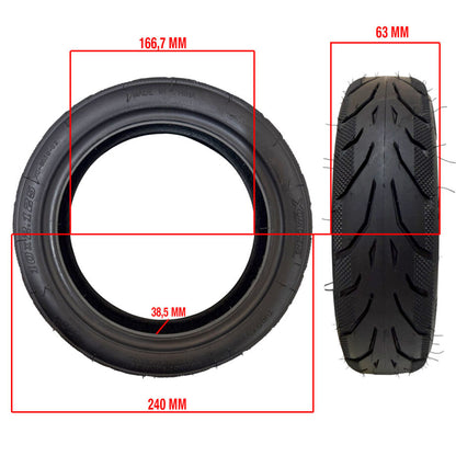 Pneu 10×2.125-6.5  Ninebot F Xuancheng