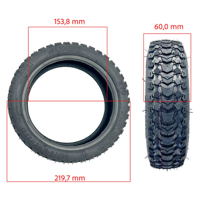 Pneu 50/75-6.1 (8.5×2) Offroad Tubeless -Avec gel anti-crevaison