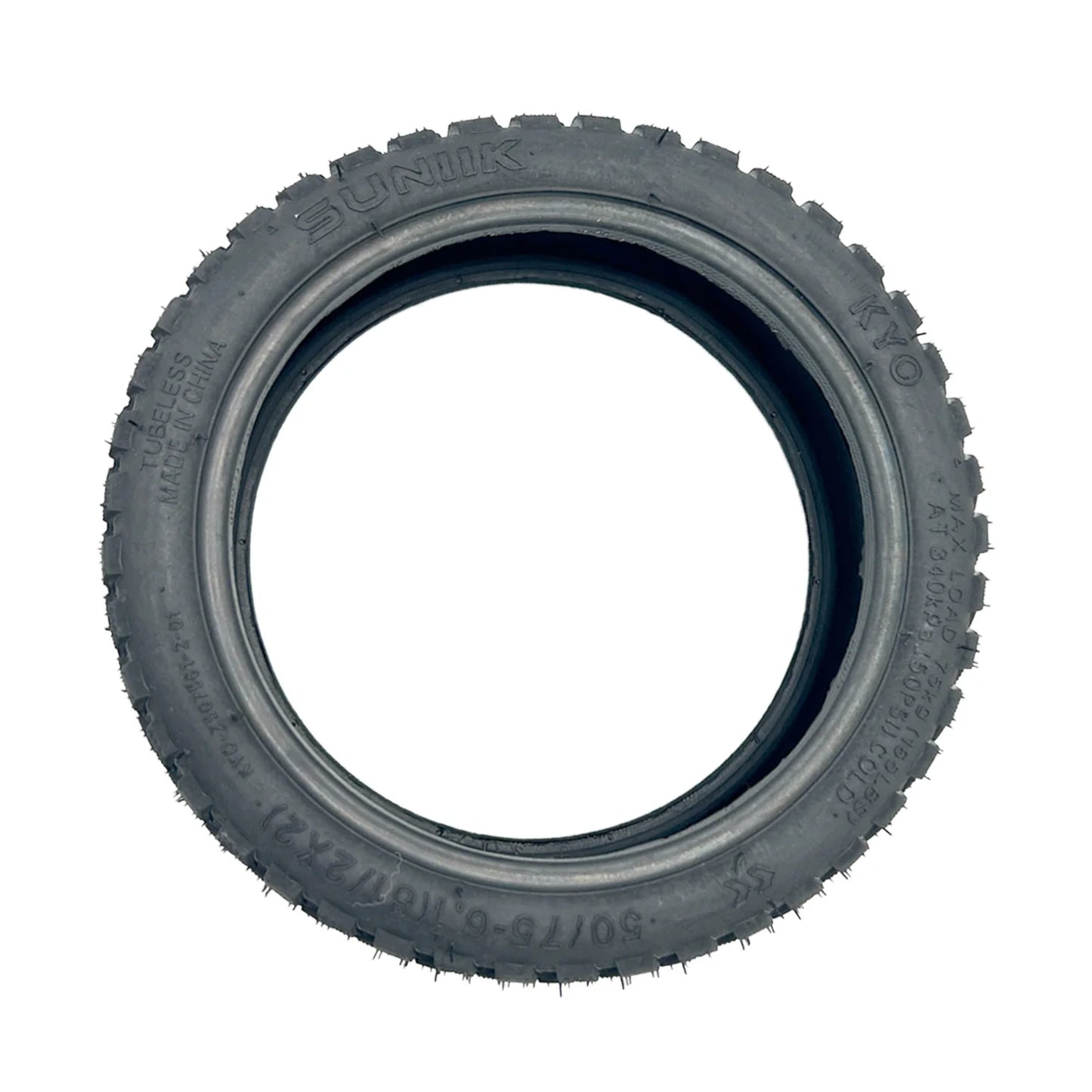 Pneu 50/75-6.1 (8.5×2) Offroad Tubeless -Avec gel anti-crevaison