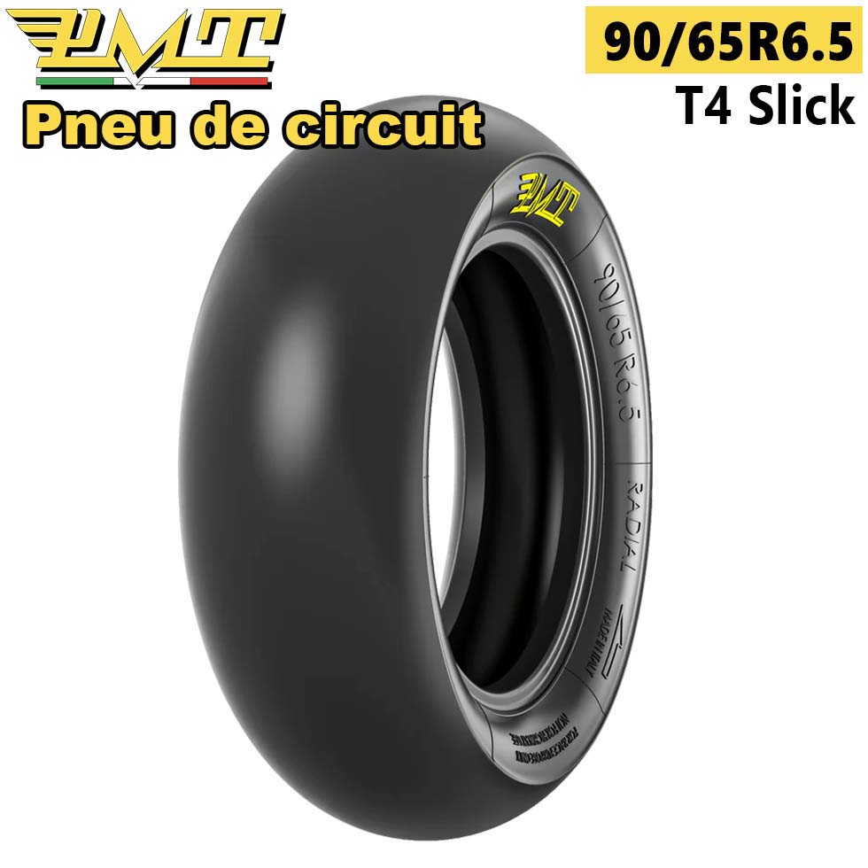 Pneu 90/65R6.5” T4 Slick Pmt Tubeless