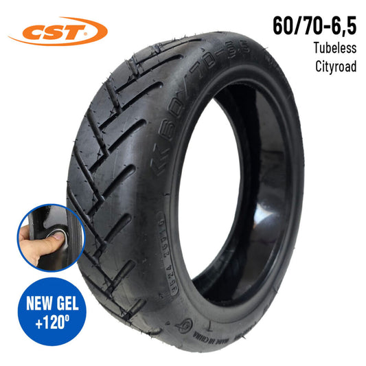 Cityroad 60/70-6.5 Tubeless CST tire with puncture-resistant gel