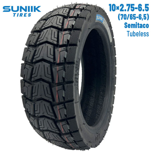 Tubeless tire 10×2.75-6.5
