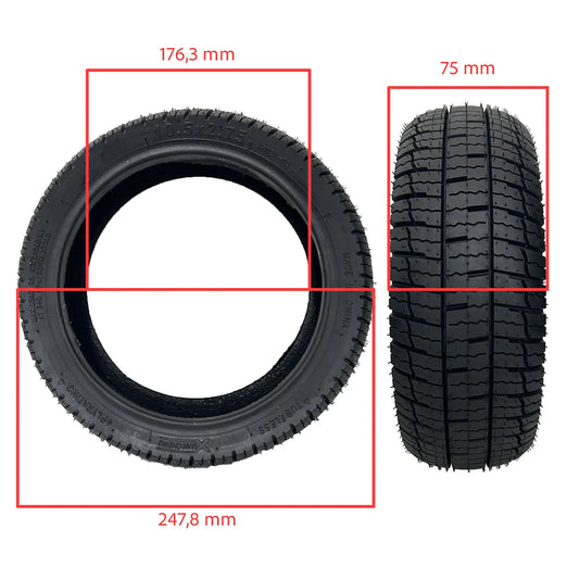 Tire 10.5 × 2.75-7 Tubeless Xuancheng