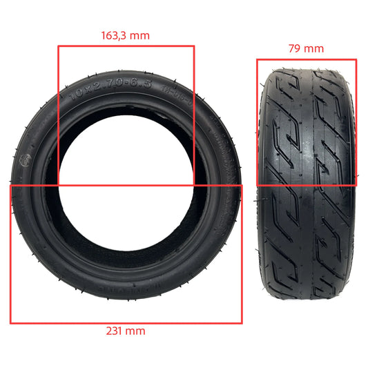 Xuancheng 10 x 2.70 -6.5 Tire with Puncture-Resistant Gel