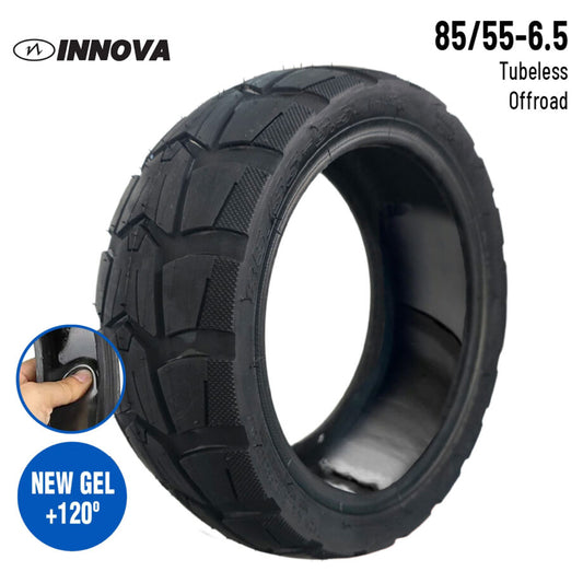 Pneu 85/55-6.5 Tubeless avec gel anti crevaison