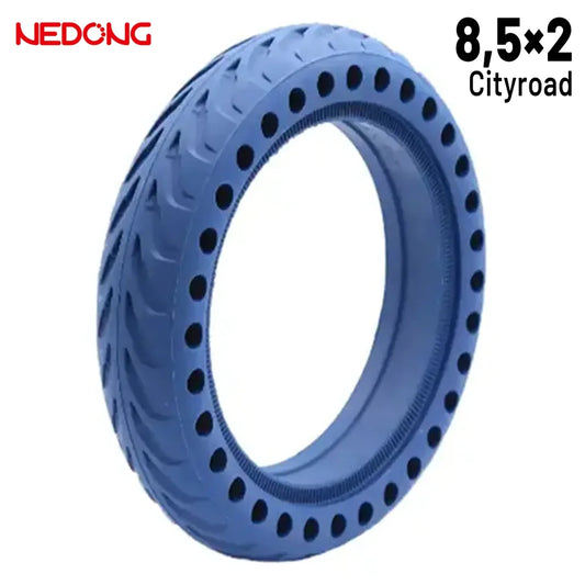 Nedong 8 x 2 Perforated Blue Solid Tire