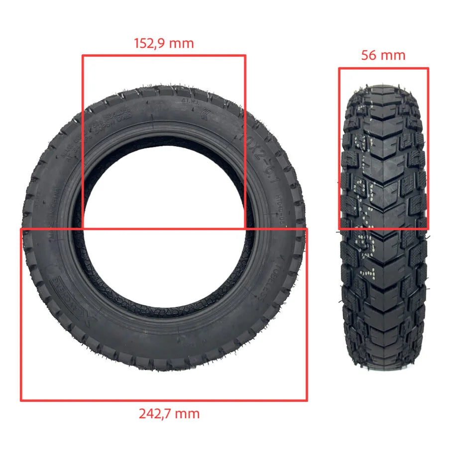 Pneu 10 x 2 - 6.1 Tubeless Xuancheng