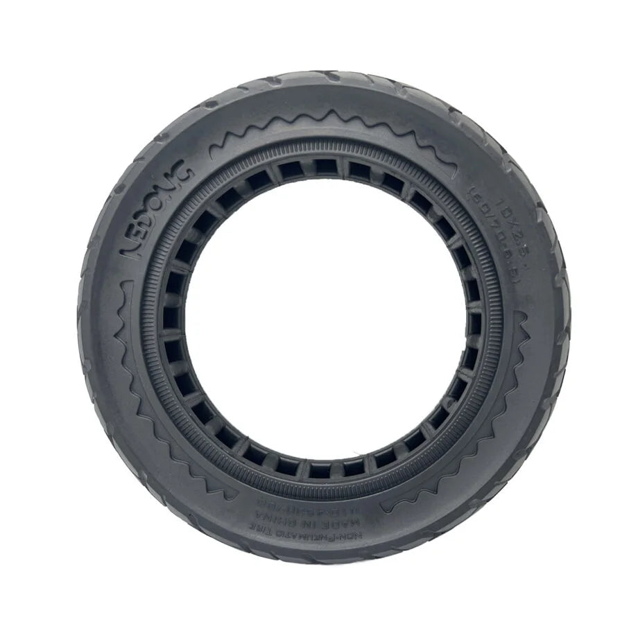 Solid tire 10×2.5-6.5 44MM black all-terrain