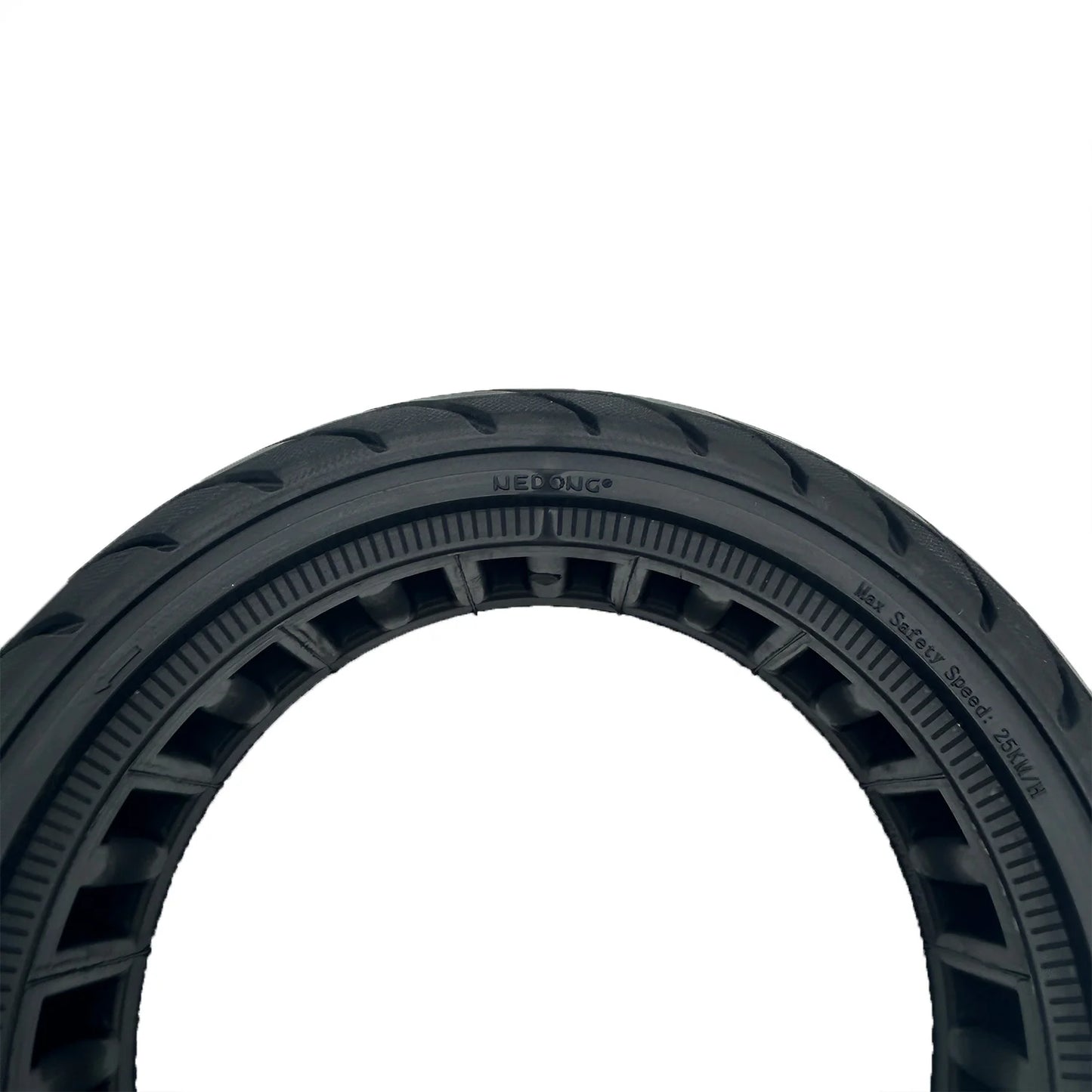 Nedong 10×2.5 60/70-7 Black Solid Tire