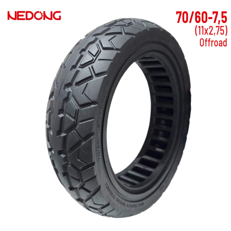 Pneu plein 70/60-7.5 compatible avec ZT3