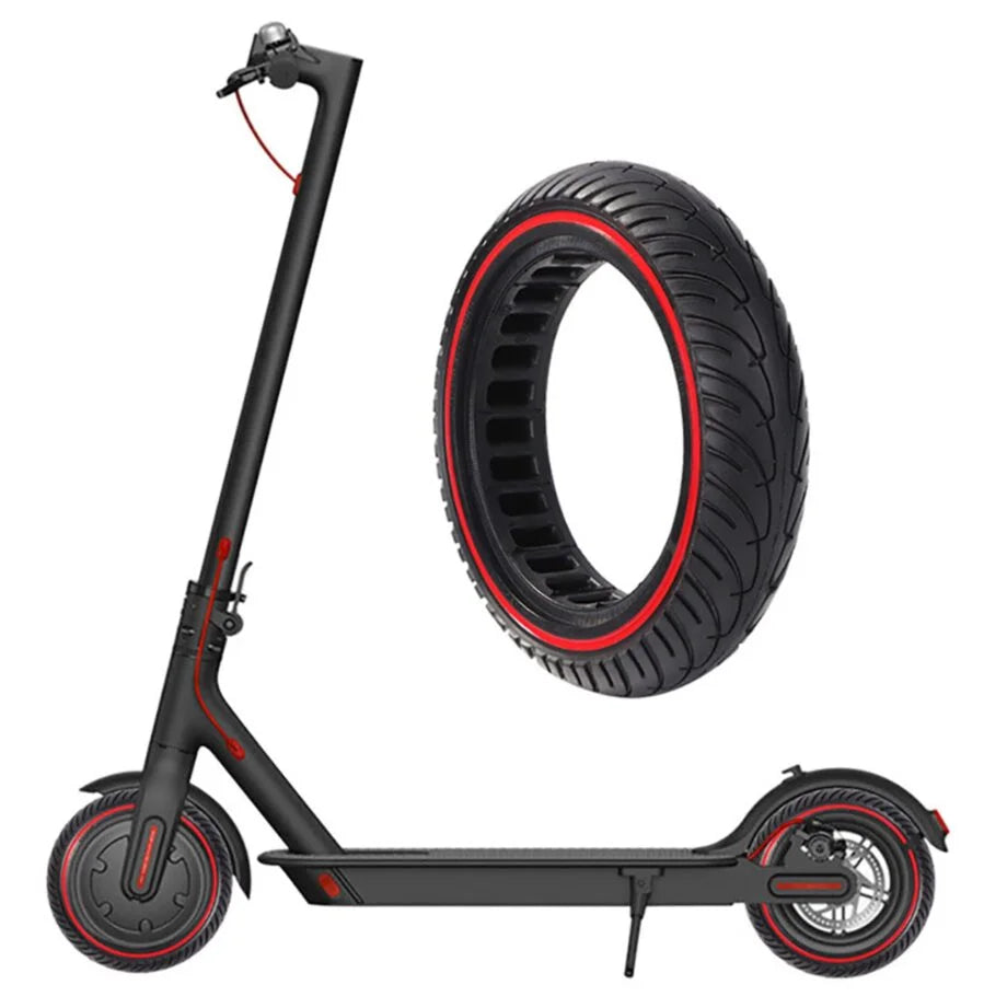 Pneu plein 8,5×2 - ultra leger Nedong rouge