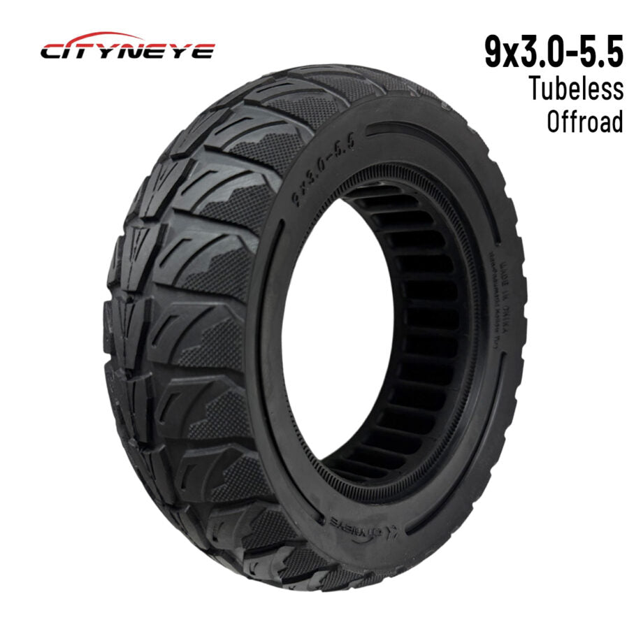 Pneu plein 9×3-5,5 pour trottinette Kukirin G2 Pro Cityneye