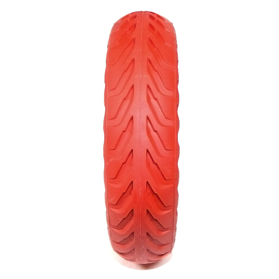 Pneu plein  8.5 x 2 perforée rouge Nedong