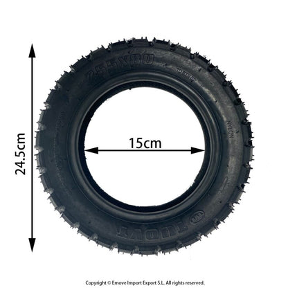 Pneu tout-terrain 10×3-6 (255×80) Tuovt