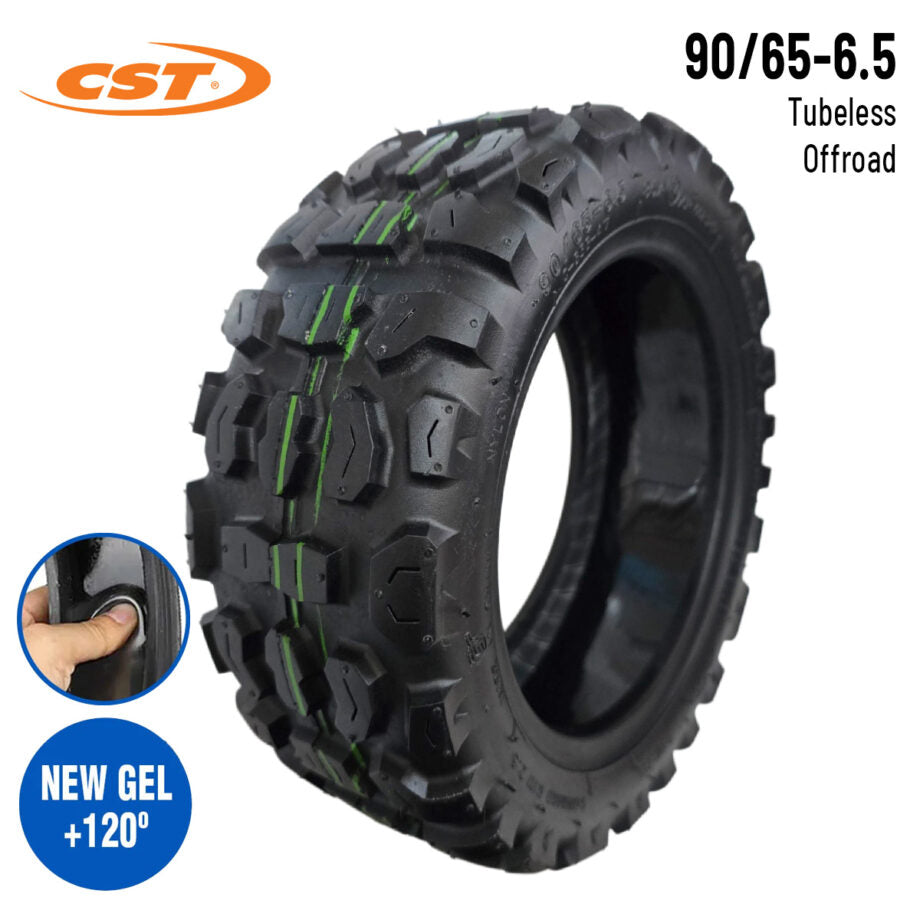 Pneu tout terrain 11 x 3  90/65-6.5 CST tubeless avec gel